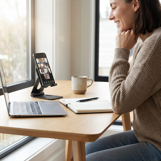 Foldable Multi-Angle Desktop Phone Stand